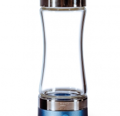 Sticlă portabilă de apă cu hidrogen, Albastră